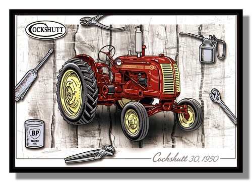 Cockshutt tractor 1950 - cockshutt,