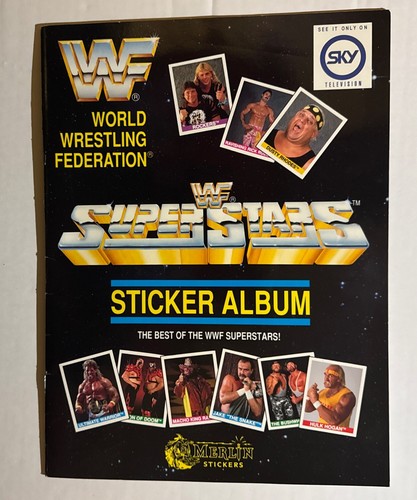 Wwf sticker album 1990 - sticker,