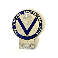Vintage Original Sports Car Club VSCC Enamel Badge. Austin 7 Bentley MG Riley