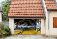 3D Graffiti Tunnel N258 Garage