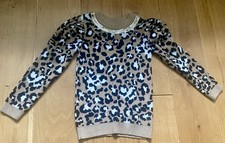 Girls Leopard Print Jumper - Age 3-4 - River Island