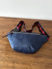 Gucci GG Monogram  Blue Nylon