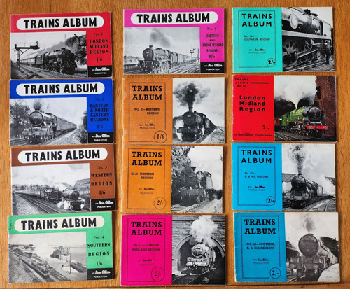 Vintage railway books - x,