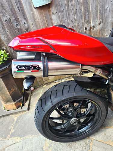 Ducati 848 gpr exhaust - gpr,