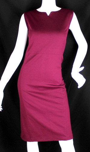 Joan rivers dress maroon - {joan,