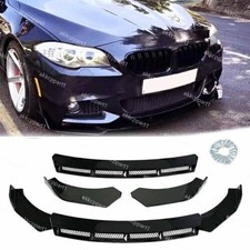 Glossy Black For BMW 3 Series E90 E82 F31 F34 Front Bumper Lip Spoiler Splitter
