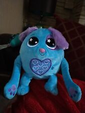 Animagic Heart Warmers Dog Blue Plush Soft Toy Stuffed Animal 11"Aprox 