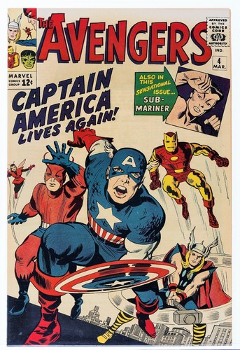 Avengers collection disc - on,