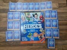 Sainsbury's Heroes Collectors Album Disney Pixar Marvel Star Wars Inc 20 Cards