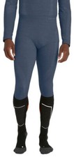 Falke Mens Long Wool Tech Tights - Capitain Blue