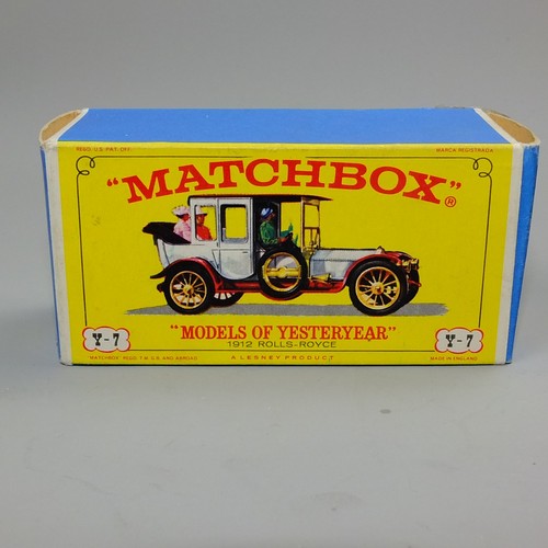 Matchbox 1912 rolls royce - y7,