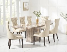 Carvelle 160cm Brown Pedestal