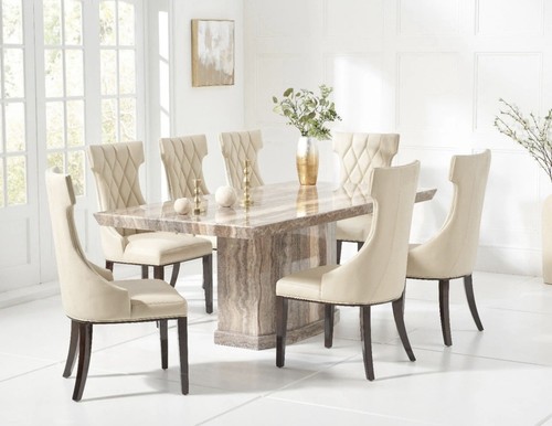 Carvelle 160cm brown pedestal - 160cm,