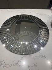 Round Mirror Starburst bevelled edged glass High Quality, from  John Lewis 76 cm