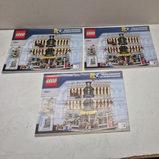 LEGO !! INSTRUCTIONS ONLY !! FOR  MODULAR BUILDINGS 10211 GRAND EMPORIUM