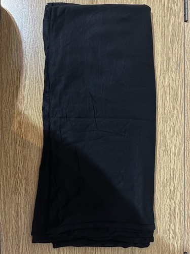 Black jersey hijab - 3x,
