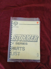 AJS Stormer Y Series Parts List