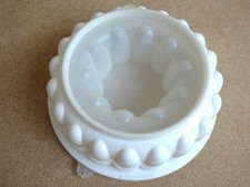 Vintage Tupperware 3 Piece Jelly Blancmange Ring Mould #1201-18  , Jel-Ring VVGC