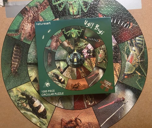Ugly bugs 1000 piece - bugs, round