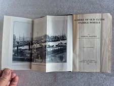 Echoes of Old Clyde Paddle-Wheels McQueen  1924  Glasgow Steamers boats