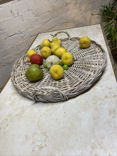 Vintage large wicker work - large,