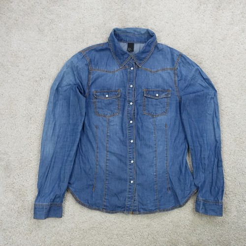Denim shirt womens uk - denim,