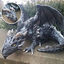 Squatting Dragon Statue Yard
