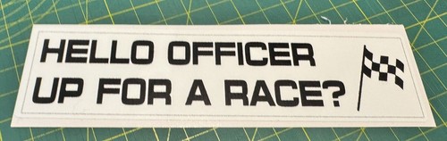 Hello officer for a - hello,