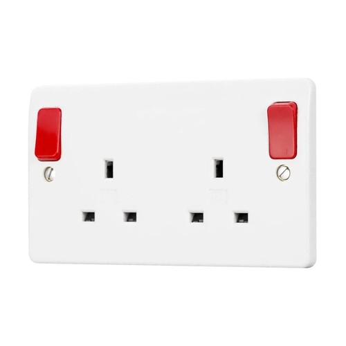 Double socket red - mk,