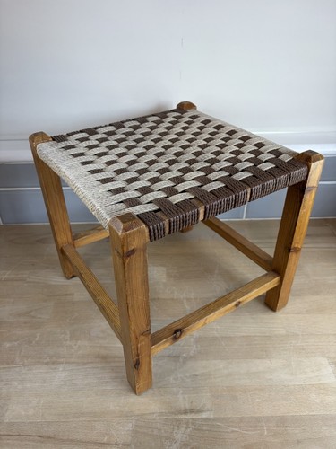 Vintage brown beige wooden - brown,