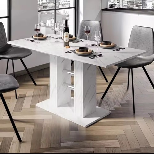 Extendable dining table with - dining,