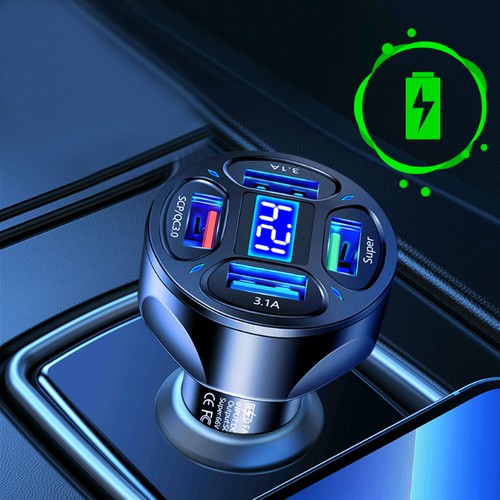 Ports usb car - 3.1a, cigarette
