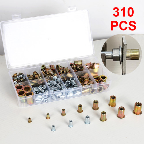 310pcs mixed rivnuts blind - 310pcs,