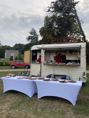 Converted horsebox pizza - converted,