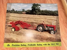  Massey Ferguson 703  Small Square Baler Brochure Massey Ferguson 35
