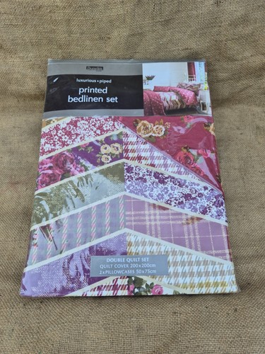 Dunelm double duvet set with - set,