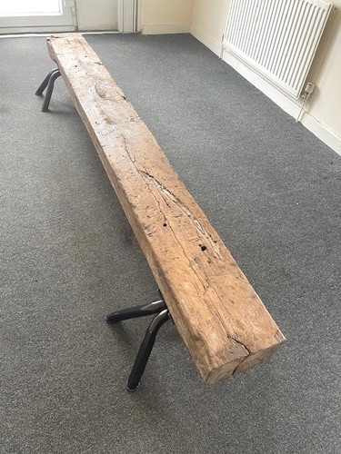Railway sleeper garden bench - sleeper,
