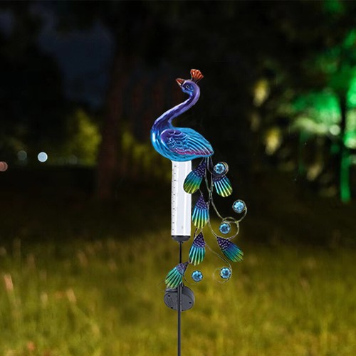 Solar outdoor peacock led - solar,