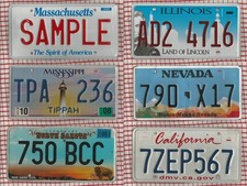 JOB LOT SET 6 ROUGH CONDITION