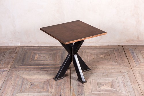 Bespoke copper cafe table - bespoke,