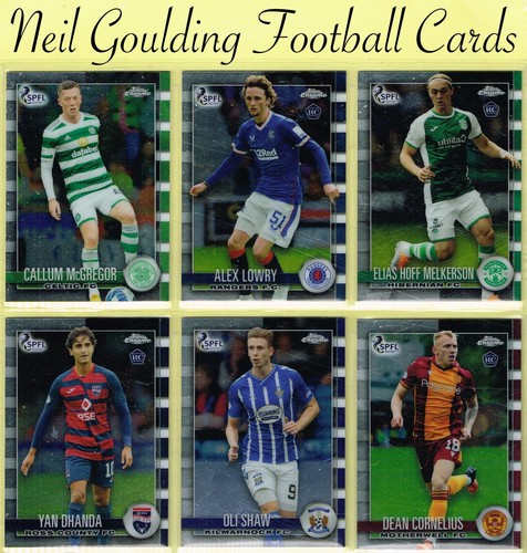 Topps chrome spfl - topps, scottish