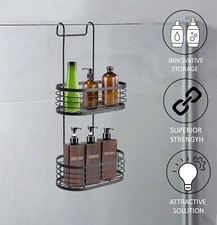2-Tier Shower Caddy Over Door