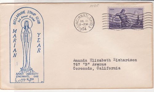 1954 bellarmine stamp - bellarmine,