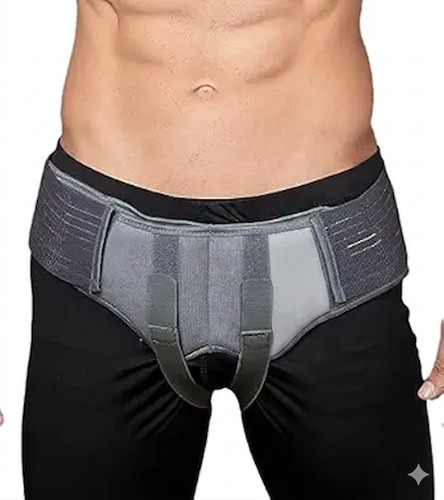 Cotton hernia support belt - support,