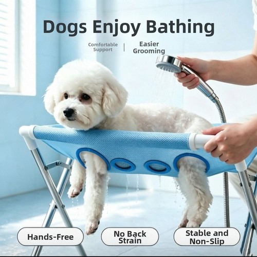 Pet grooming hammock - grooming, stand