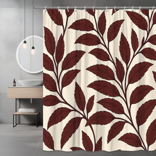 Elegant Floral Shower Curtain