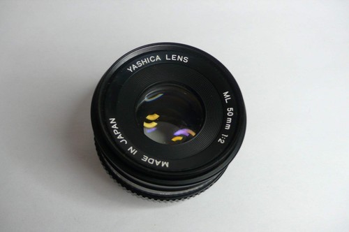Yashica 50mm lens untested - yashica,