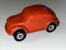 1960s Vintage Galanite Sweden Tomte Stavanger VW Volkswagen Beetle Rubber Car