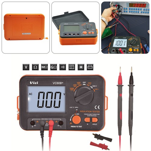 Vc60b lcd digital - vc60b+, insulation