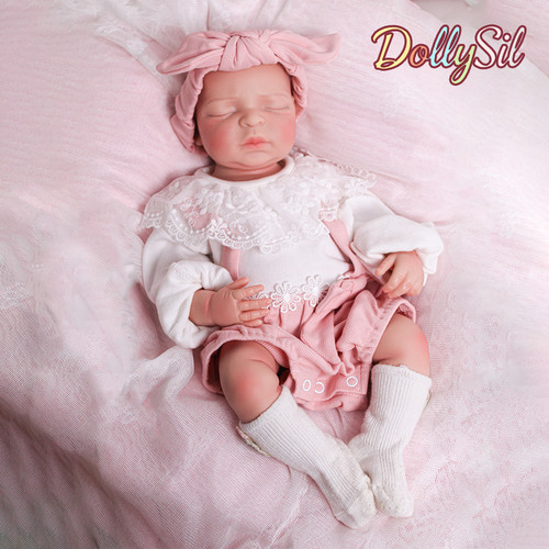 Reborn baby doll silicone - doll,